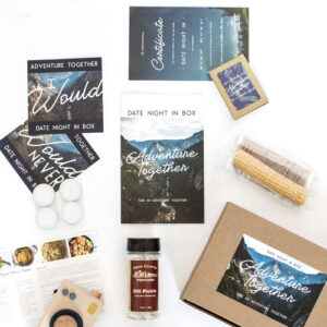 Date in een box "Adventure Together"